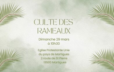 Culte des Rameaux